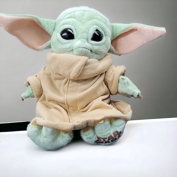 Build-A-Bear workshop The Child baby Yoda 14" plush Grogu Star wars Mandalorian - Picture 4 of 11